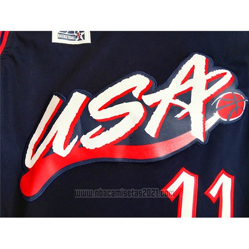 Camiseta USA 1996 Karl Malone #11 Negro